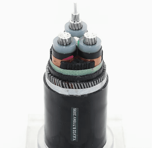 8.7/15(17.5)kV XLPE Insulated Armored Power Cable