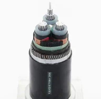 8.7/15(17.5)kV XLPE Insulated Armored Power Cable